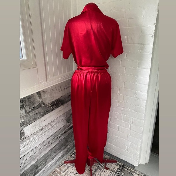 Vintage silky PJ set. - Picture 6 of 10